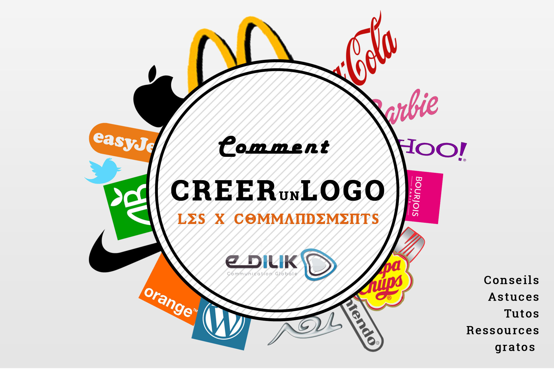 Comment créer un logo facilement ? les 10 commandements