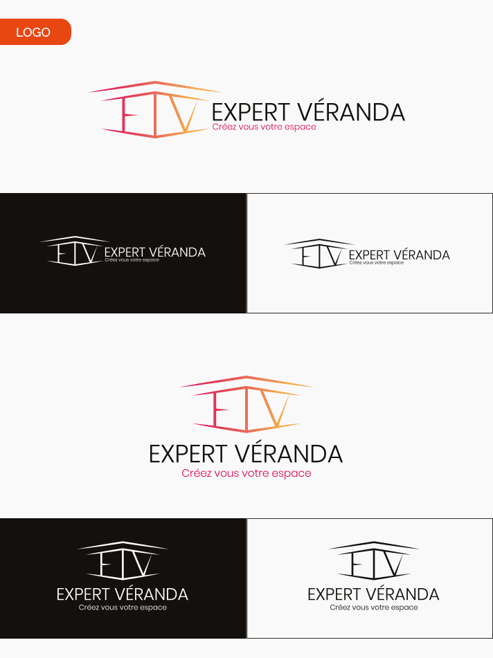 Aperçu création de logo Expert Véranda