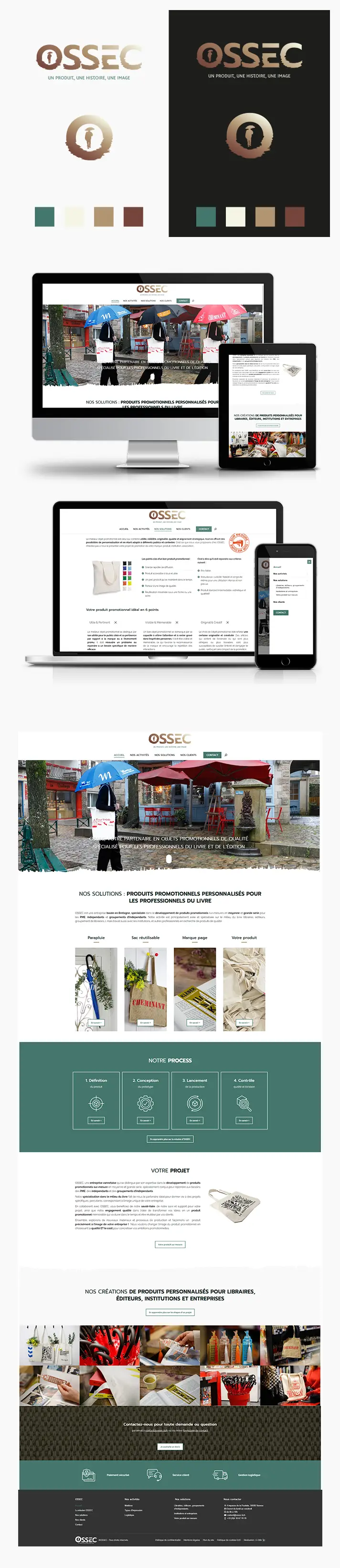 Création logo et site internet OSSEC