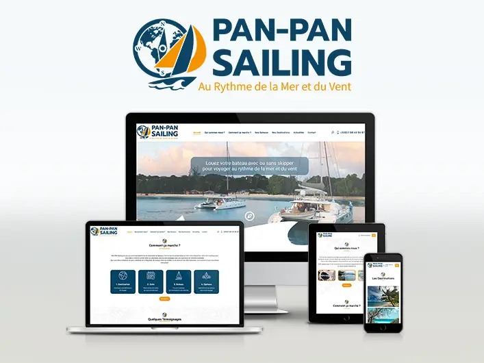 Miniature écrans différents Pan-Pan Sailing