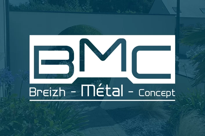 Refonte de logo, création de flyers et site internet pour Breizh Métal Concept