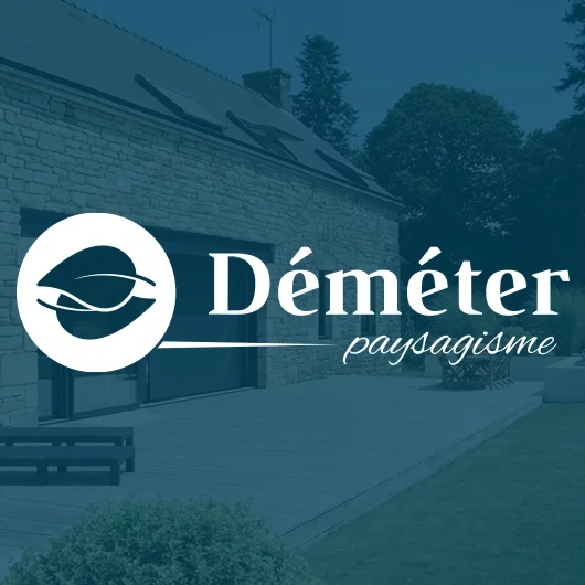 Réalisation d'une refonte de logo et site internet pour Demeter Paysagisme