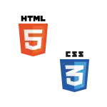 Icône HTML5 et CSS3
