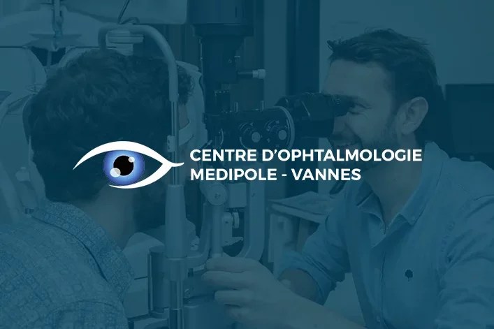 Miniature réalisation Centre d'Ophtalmologie à Vannes