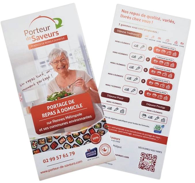 Flyer porteur de saveurs 2026