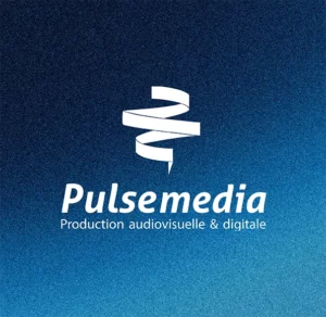 logo-fond-bleuèPulsemedia Logo Pulsemedia
