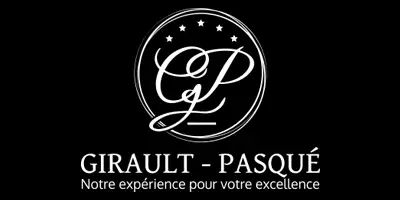 Logo Girault-Pasqué blanc