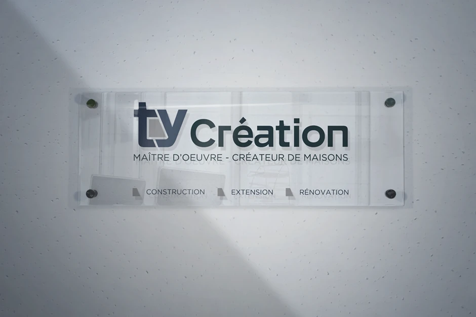Plaque d'entrée Ty Création