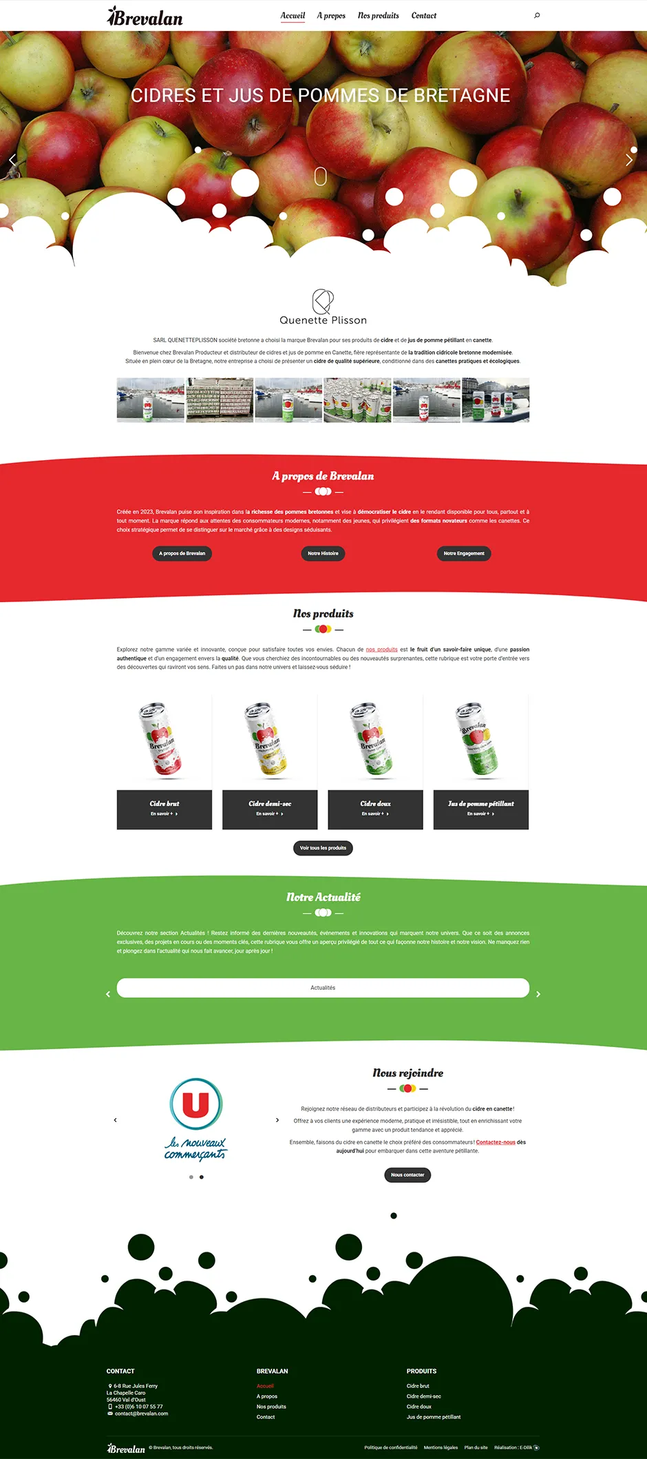 Site internet Brevalan