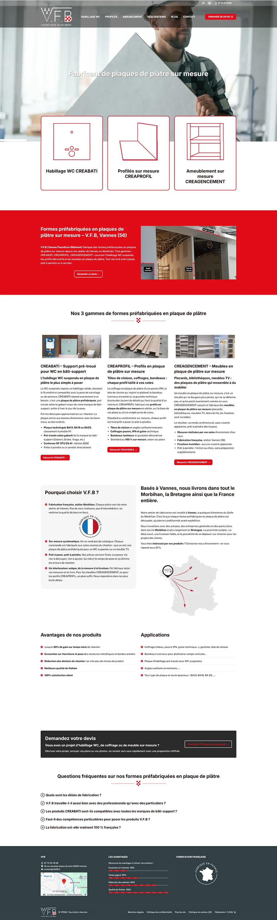 site-vfb Création site internet VFB